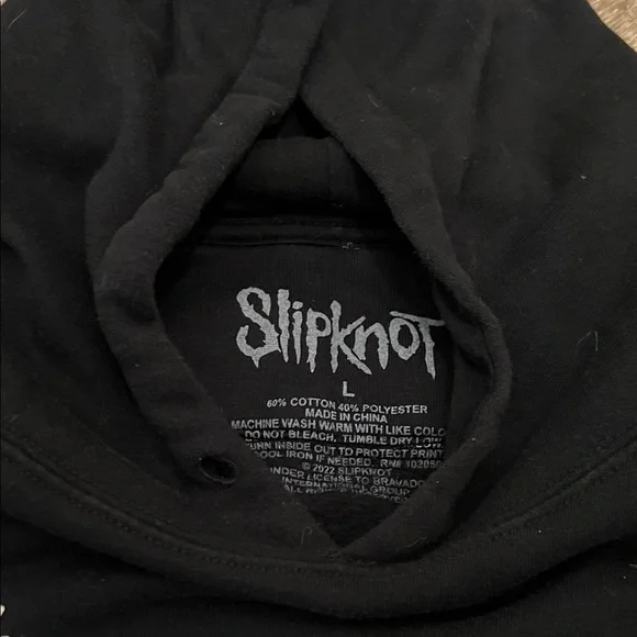 Slipknot Black Hoodie - Picture 3 of 4
